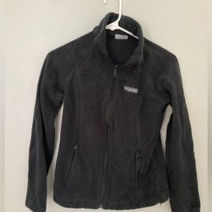 Columbia black zip up